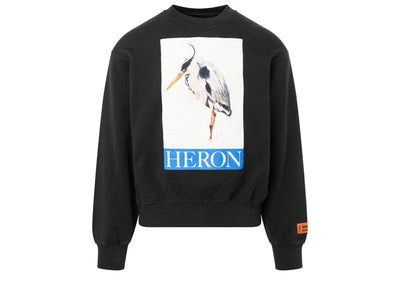 Heron Preston Streetwear Heron Preston Heron Bird Print Sweatshirt Black