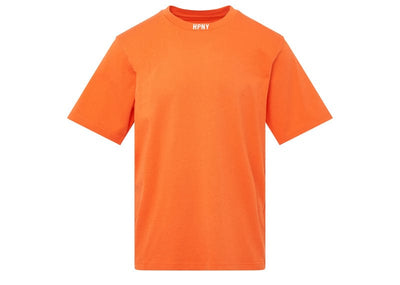 HERON PRESTON Streetwear Heron Preston HPNY logo-embroidered T-shirt Orange