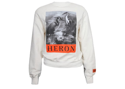 Heron Preston streetwear Heron Preston NF Heron Bw Crewneck White/Black