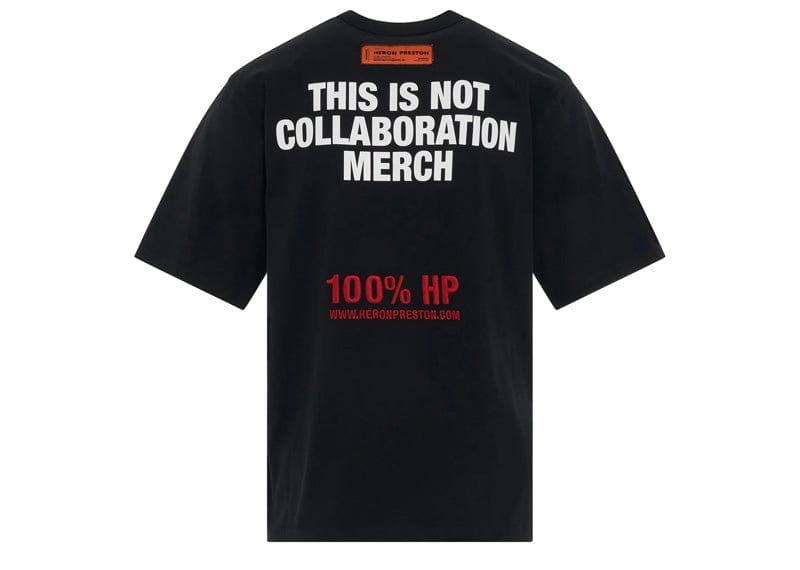 Heron Preston streetwear Heron Preston This Is Not Tee Black