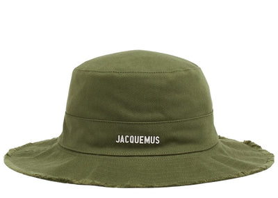 Jacquemus Accessories Jacquemus Le Bob Artichaut Bucket Hat Khaki Green