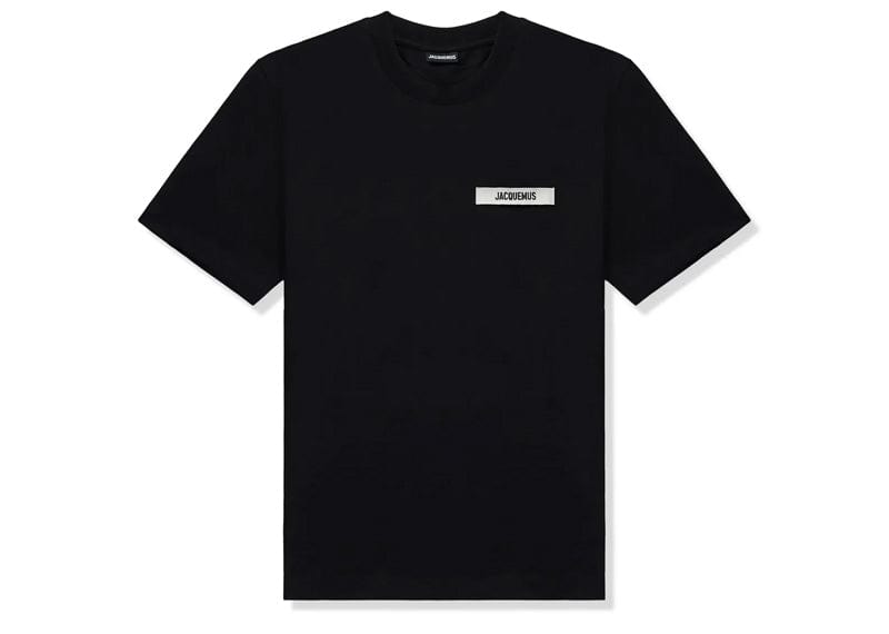 Jacquemus streetwear Jacquemus Le T-Shirt Gros Grain Black