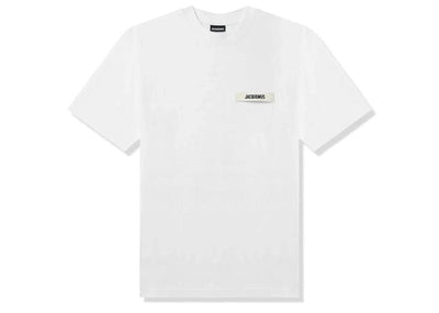 Jacquemus Streetwear Jacquemus Le T-Shirt Gros Grain White