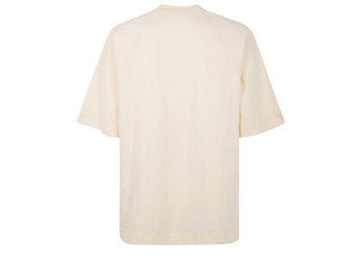 Jacquemus Streetwear Jacquemus Le Typo Tee Light Beige