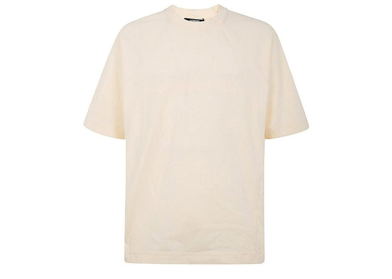 Jacquemus Streetwear Jacquemus Le Typo Tee Light Beige