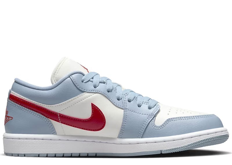 Air Jordan 1 Low Sail/Blue Grey/White/Dune Red (W) – Court Order