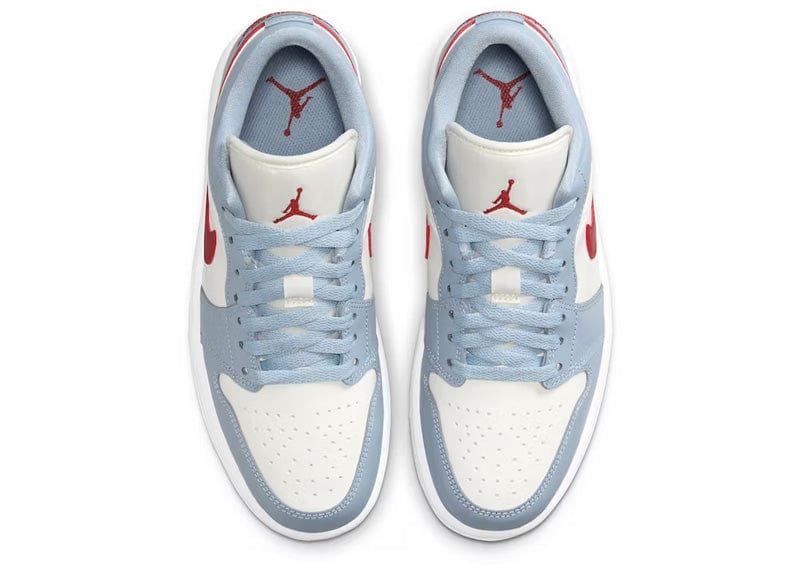 Air Jordan 1 Low Sail/Blue Grey/White/Dune Red (W) – Court Order