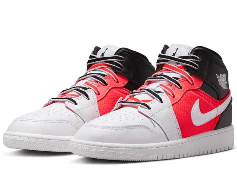 Air Jordan 1 Mid GS White/Black/Infrared – Court Order