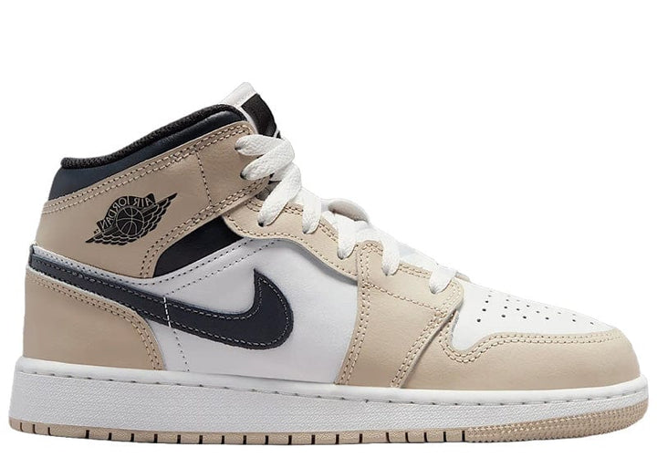 Jordan 1 Mid White Off Noir Rattan (GS) – Court Order