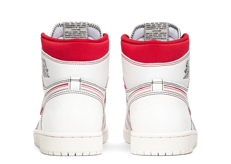 HOT Sepatu Air Jordan High Phantom Gym Red High Og Jordan