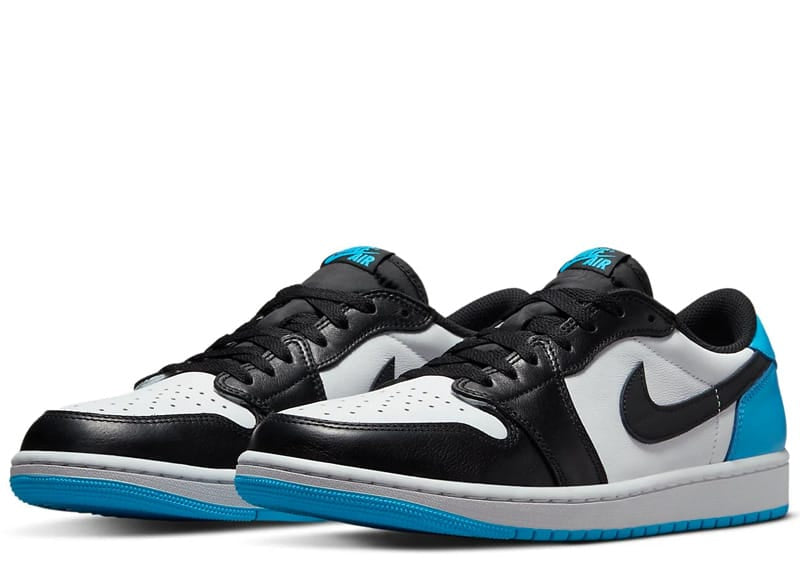 Air Jordan 1 Retro Low OG Black Dark Powder Blue – Court Order