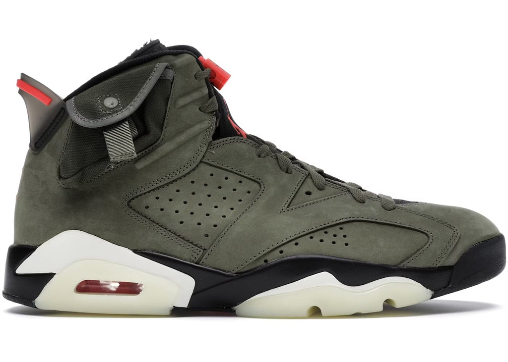 Air Jordan 6 オリーブ トラヴィススコット Travis scott jordan-air-jordan-6-retro-