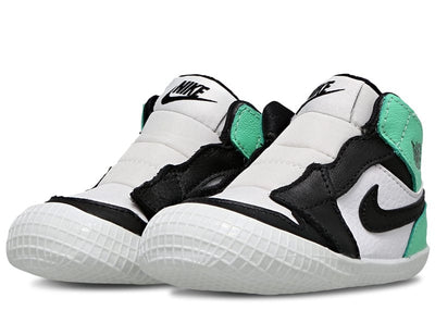 Jordan sneakers Jordan 1 Crib Bootie White Green Glow Black (I)