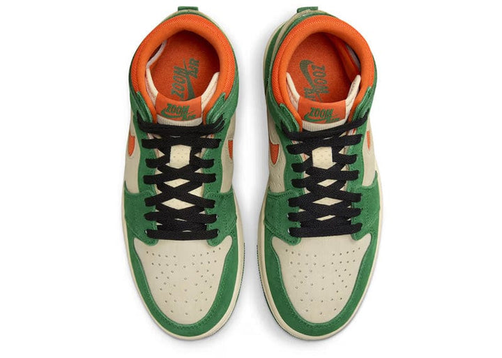 Air jordan 1 green and orange online