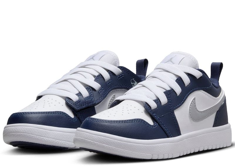 Jordan sneakers Jordan 1 Low ALT White Midnight Navy Wolf Grey (PS)