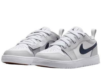 Jordan sneakers Jordan 1 Low ALT White Neutral Grey Gum Medium Brown Midnight Navy (PS)