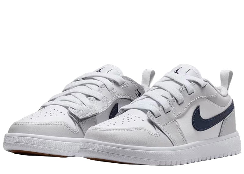 Jordan sneakers Jordan 1 Low ALT White Neutral Grey Gum Medium Brown Midnight Navy (PS)