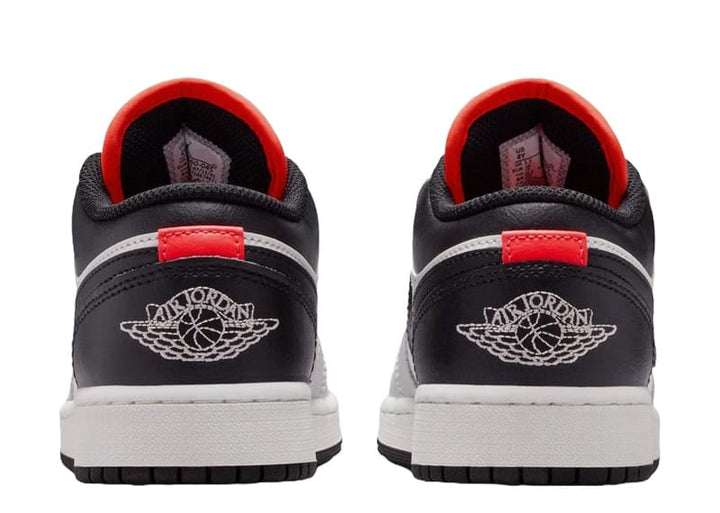 Jordan 1 Low Black Summit White Infrared (GS) – Court Order