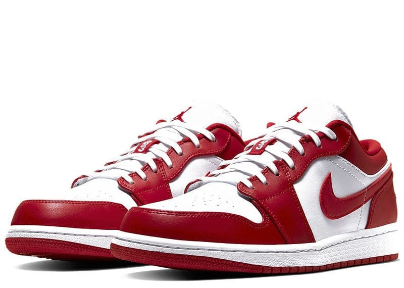 Jordan 1 Low Gym Red White Court Order