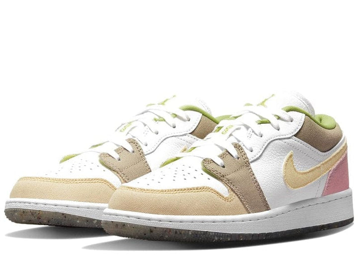 Jordan 1 Low Pastel Grind Vivid Green (GS) – Court Order