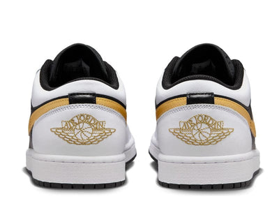 Jordan sneakers Jordan 1 Low White Black Metallic Gold Swoosh