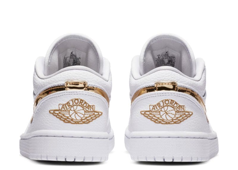 Jordan sneakers Jordan 1 Low White Metallic Gold (Women&
