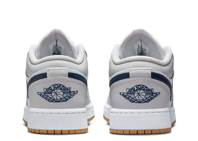 Jordan sneakers Jordan 1 Low White Neutral Grey Gum Midnight Navy (GS)