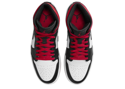 Jordan sneakers Jordan 1 Mid Black Toe White Gym Red