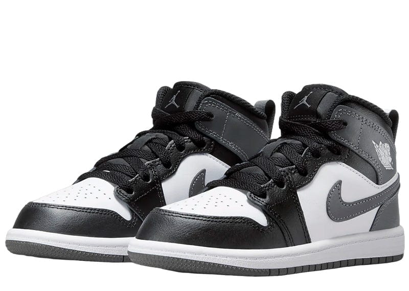 Jordan Mid Black White Iron Grey (PS) – Court Order