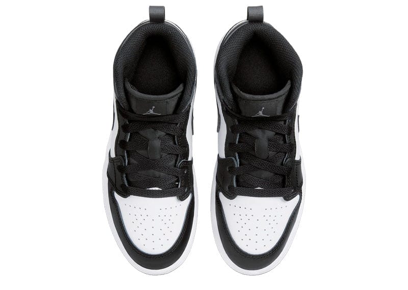 Jordan sneakers Jordan 1 Mid Black White Iron Grey (PS)