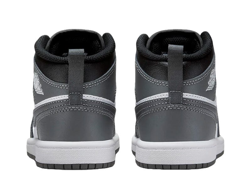 Jordan sneakers Jordan 1 Mid Black White Iron Grey (PS)