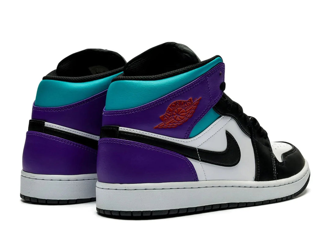 Air jordan 1 mid court purple hotsell