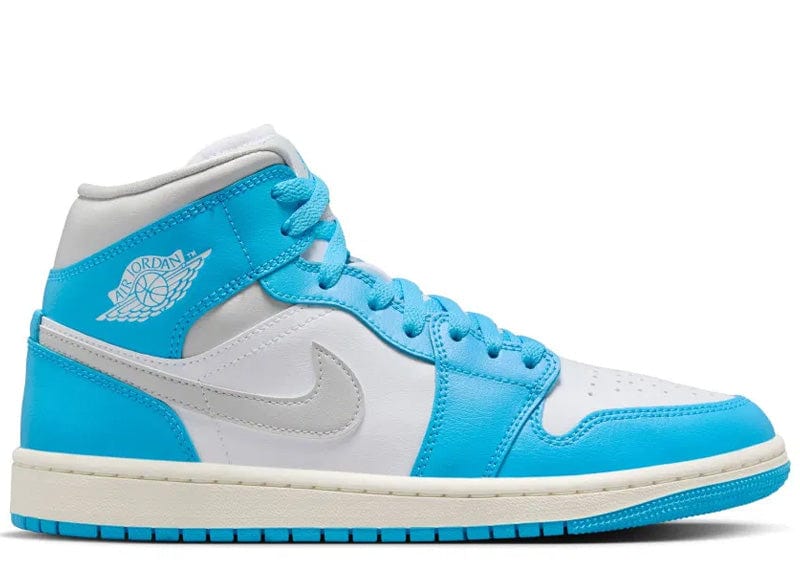 Jordan sneakers Jordan 1 Mid Dark Powder Blue White Sail Neutral Grey (Women&