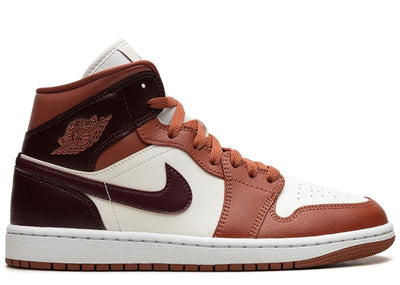 Jordan sneakers Jordan 1 Mid Dusty Peach Night Maroon (Women's)