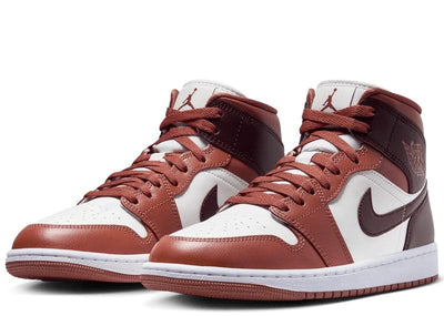 Jordan sneakers Jordan 1 Mid Dusty Peach Night Maroon (Women's)