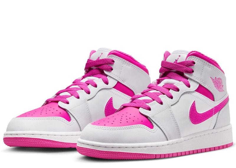 Jordan 1 Mid Fire Pink GS