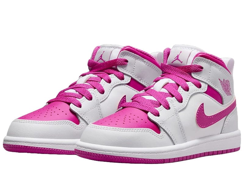 Jordan 1 Mid Fire Pink PS Court Order