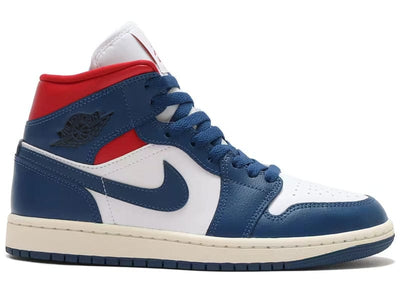 Jordan sneakers Jordan 1 Mid French Blue Gym Red (Women's)