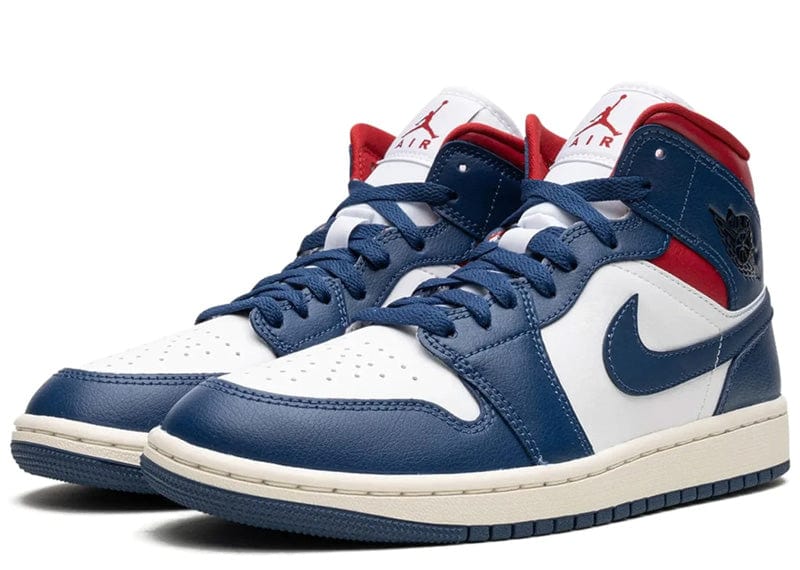 Jordan sneakers Jordan 1 Mid French Blue Gym Red (Women&