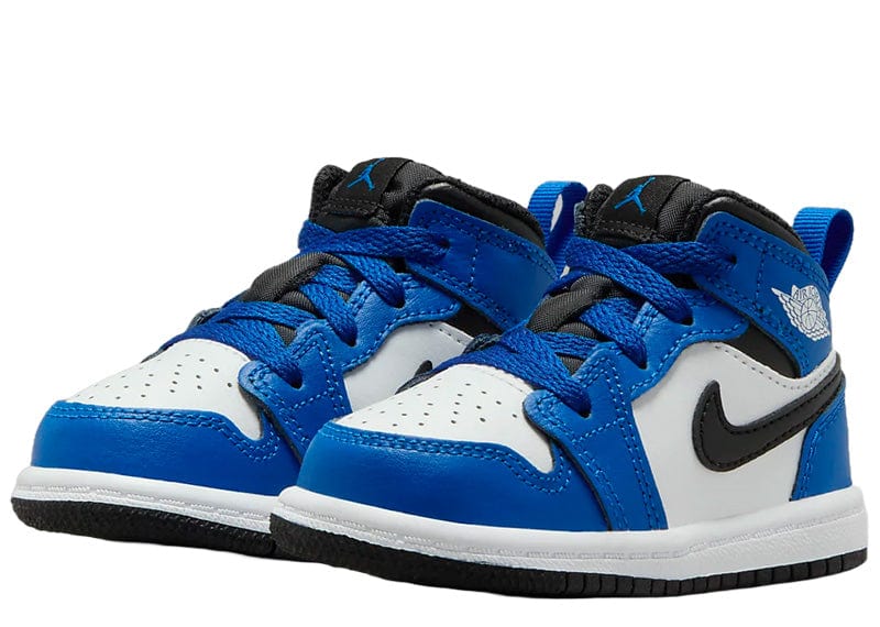 Jordan 1 Mid Game Royal White Black TD Court Order