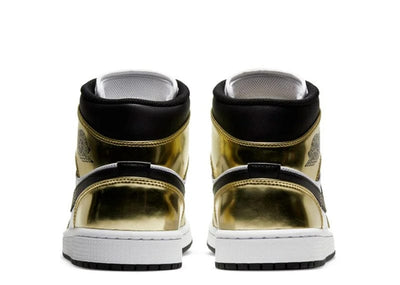 Jordan Sneakers Jordan 1 Mid Metallic Gold Black White