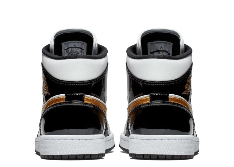 Air jordan 1 mid premium black online