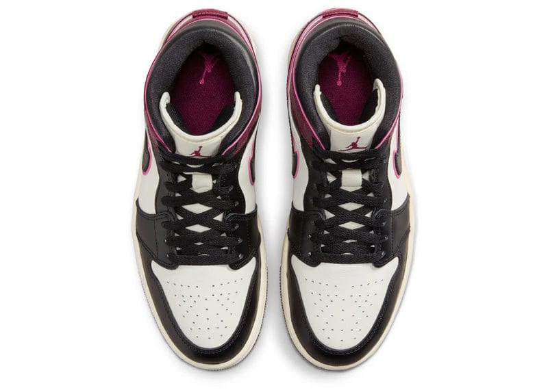 Bordeaux Black Air Jordan Mid Se Pink Jordan Mid SE Bordeaux