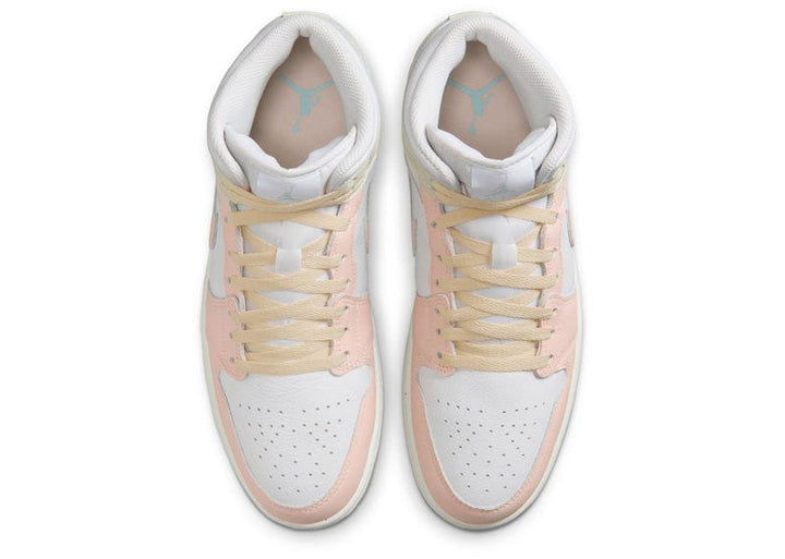 Jordan 1 Mid SE White Sea Glass Glacier Blue Guava Ice