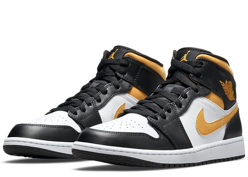 Jordan 1 Mid White Pollen Black – Court Order