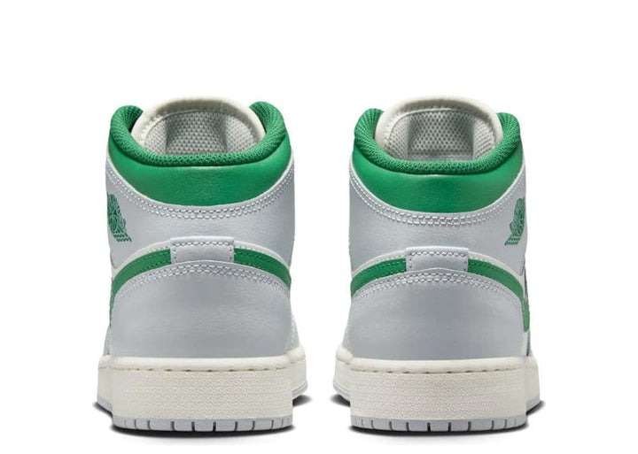 Jordan Mid White Pure Platinum Pine Green (GS) – Court Order