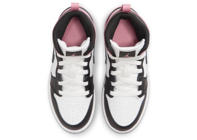 Jordan sneakers Jordan 1 Mid White Rust Pink Black (PS)