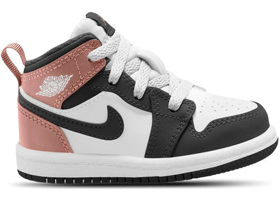 Jordan sneakers Jordan 1 Mid White Rust Pink Black (TD)