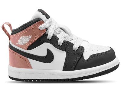 Jordan sneakers Jordan 1 Mid White Rust Pink Black (TD)