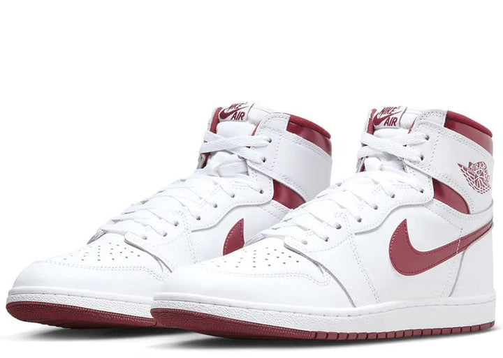 burgundy air jordan 1